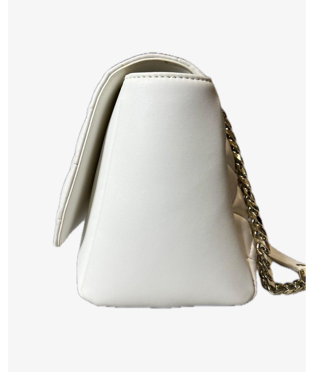 CAVALLI CLASS Белая синтетическая сумка через плечо, фото 3