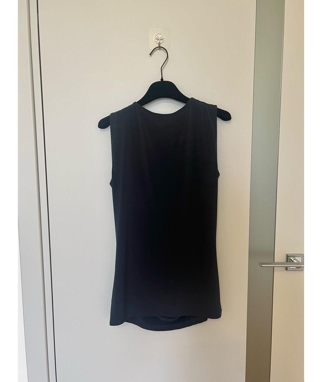 MICHAEL KORS Черная полиэстеровая майка, фото 4