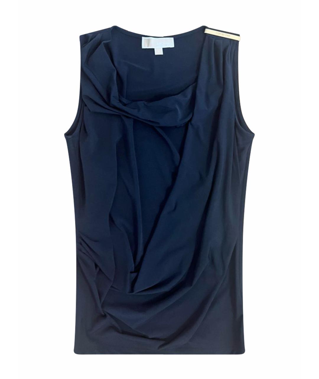 MICHAEL KORS Черная полиэстеровая майка, фото 1