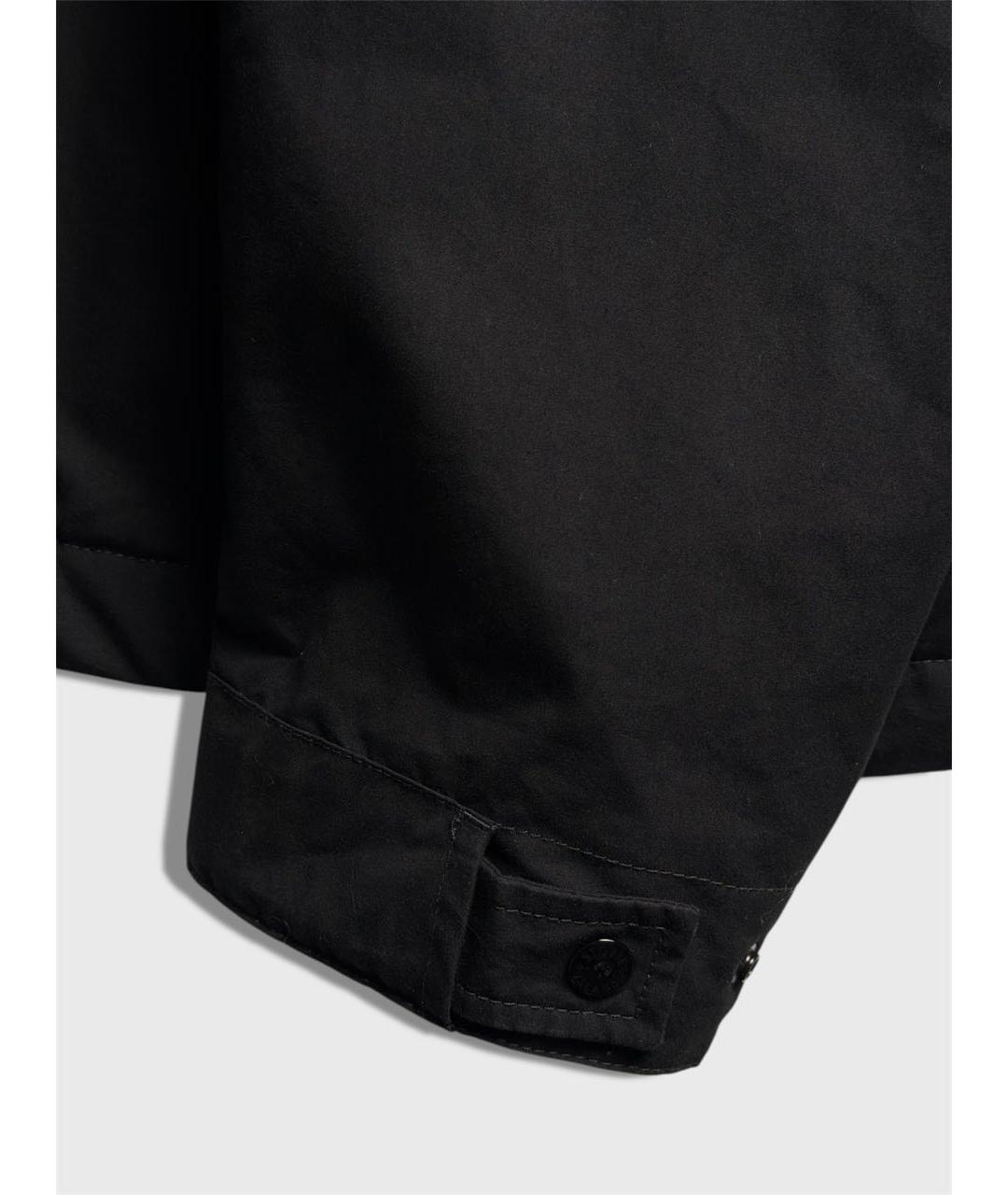 STONE ISLAND Черная куртка, фото 6