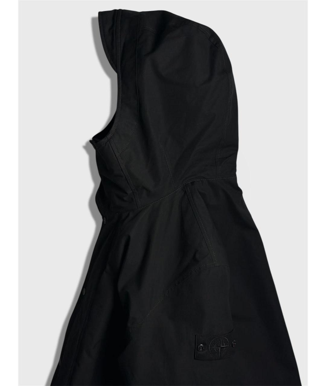 STONE ISLAND Черная куртка, фото 3