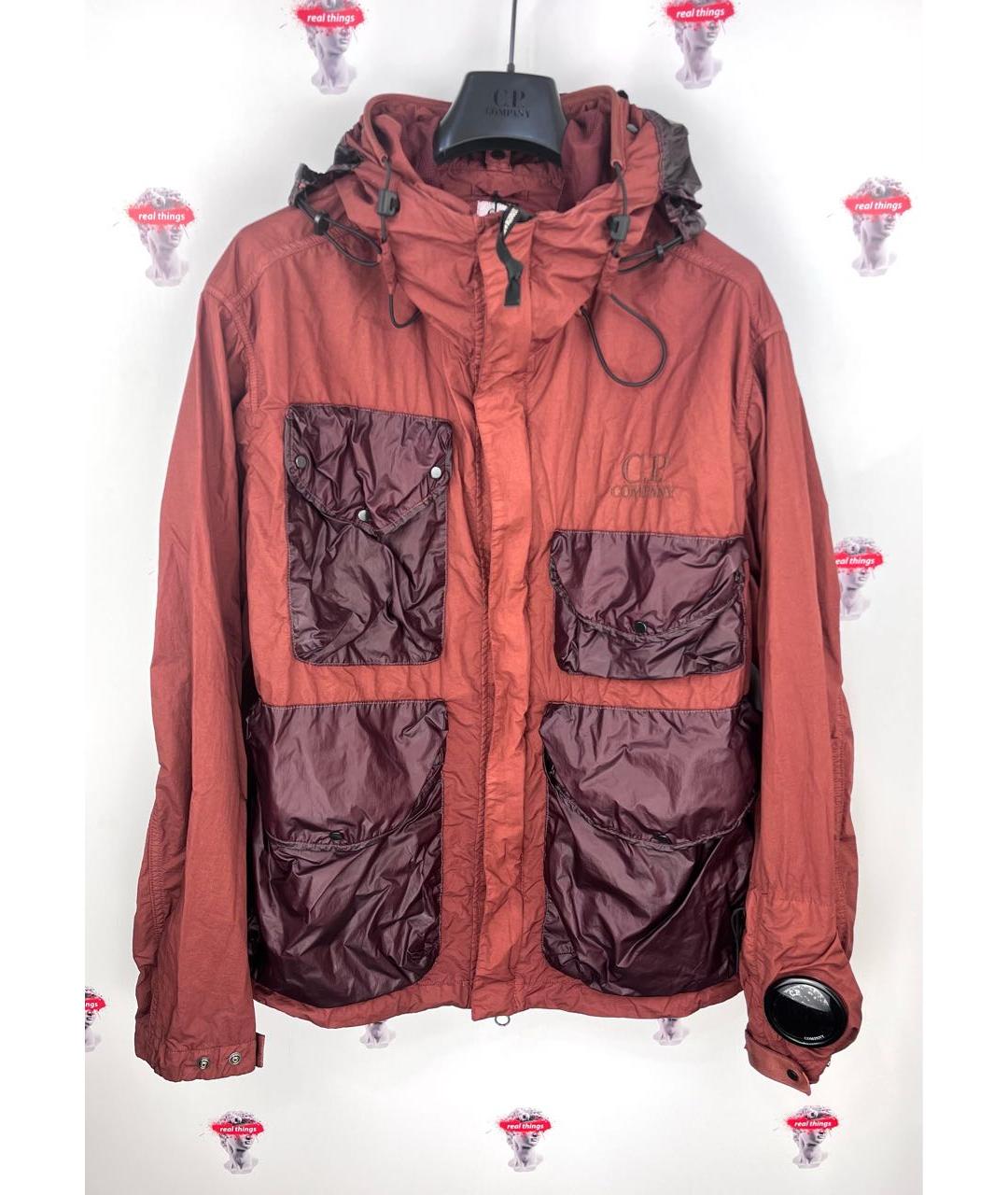 CP COMPANY Бордовая куртка, фото 6