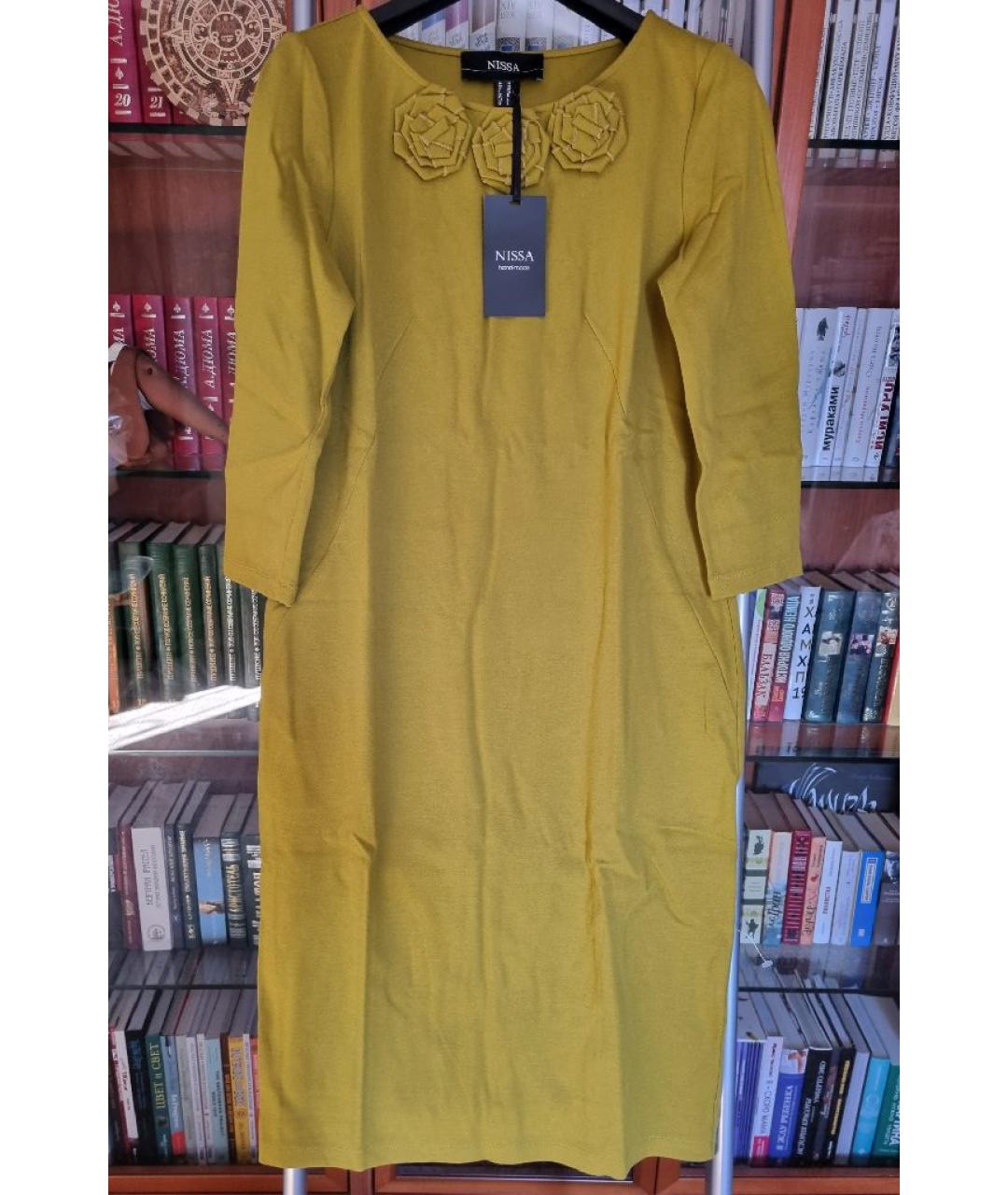 NISSA Горчичное повседневное платье, фото 6