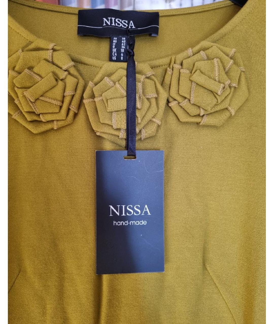 NISSA Горчичное повседневное платье, фото 3