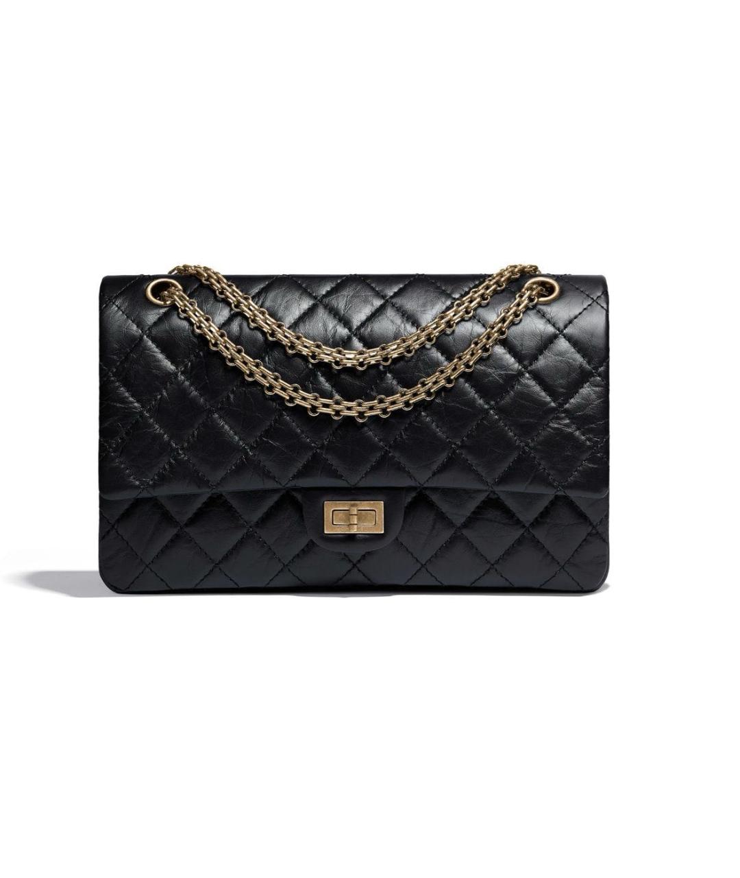 CHANEL Черная кожаная сумка через плечо, фото 9