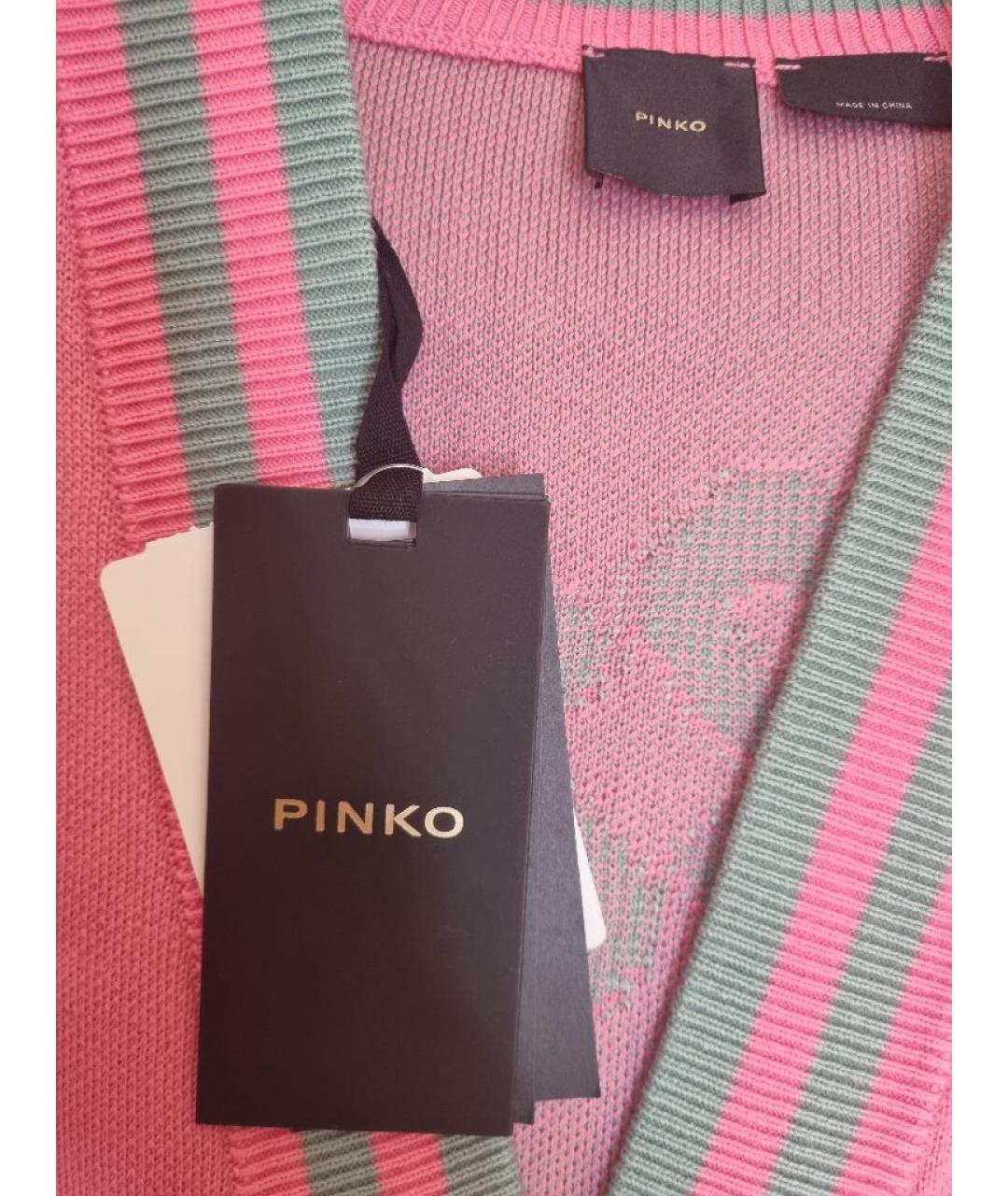 PINKO Розовый кардиган, фото 3