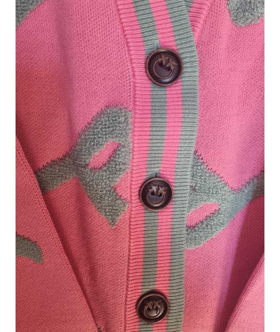 PINKO Розовый кардиган, фото 4