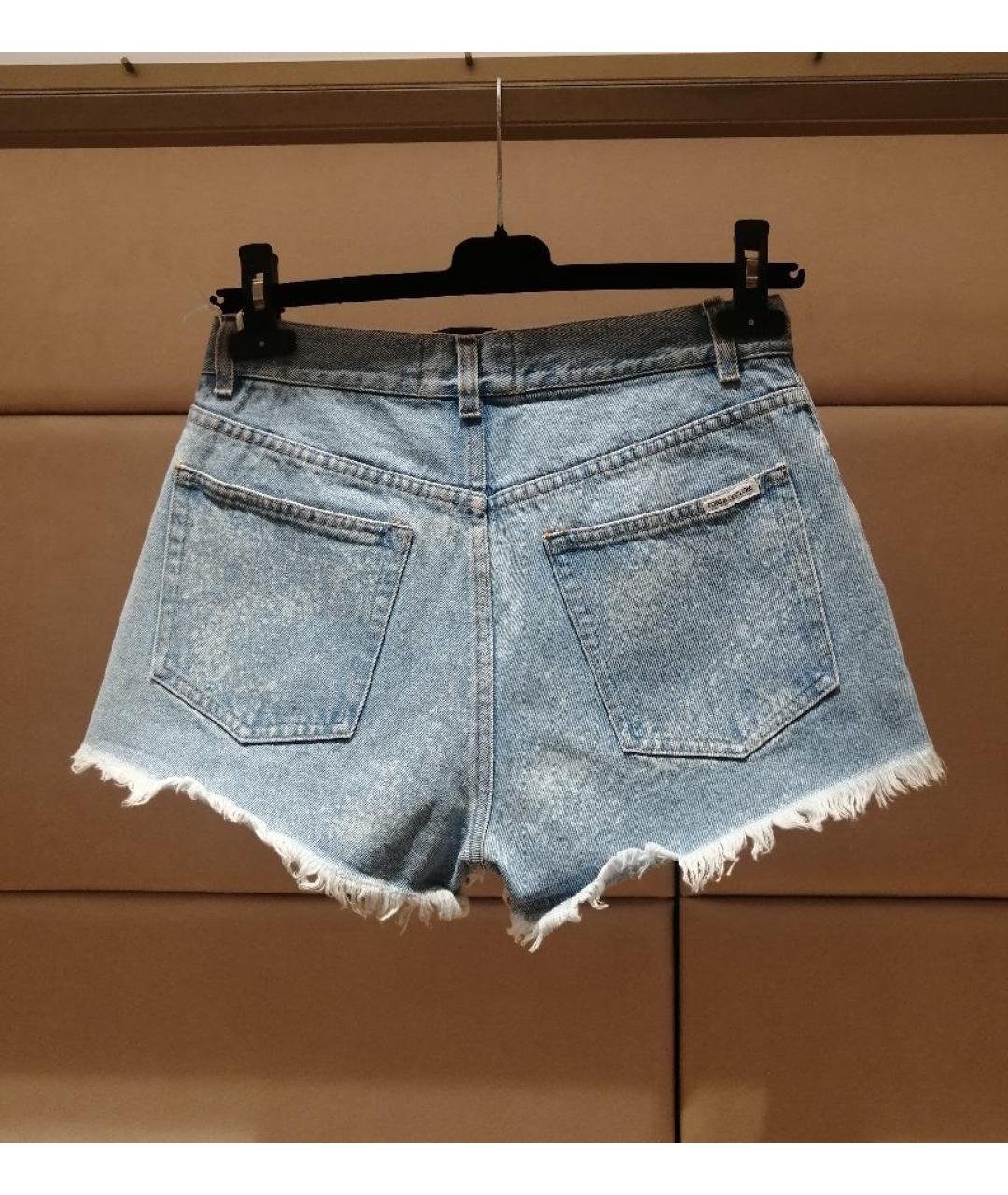 FORTE COUTURE Голубые прямые джинсы, фото 2