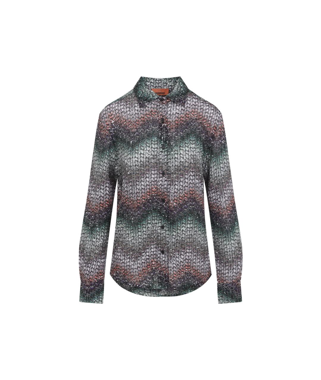 MISSONI Мульти вискозная рубашка, фото 1