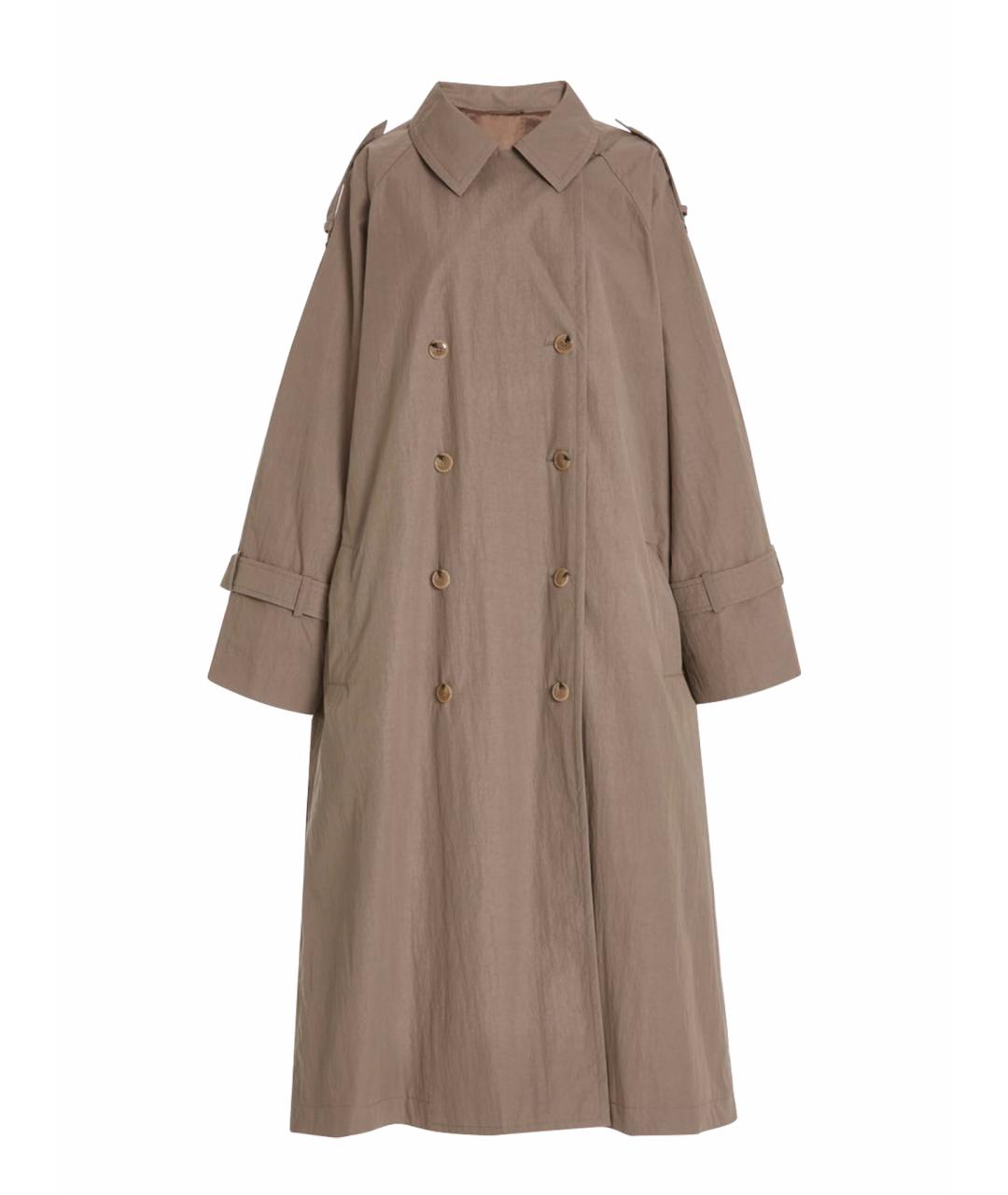 TOTEME Бежевый хлопковый тренч/плащ, фото 1