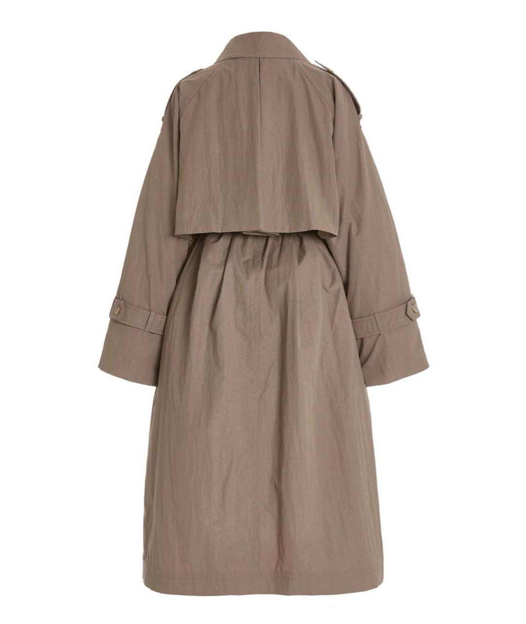 TOTEME Бежевый хлопковый тренч/плащ, фото 2