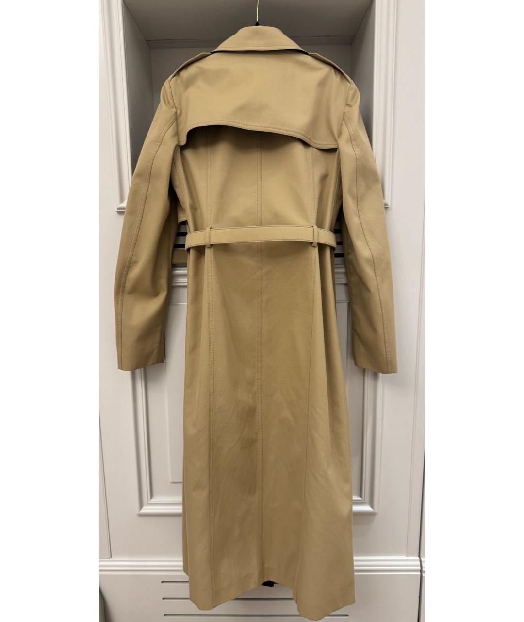 VALENTINO Бежевый хлопковый тренч/плащ, фото 2