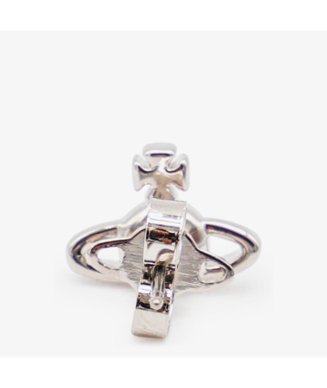 VIVIENNE WESTWOOD Серебряные металлические серьги, фото 3