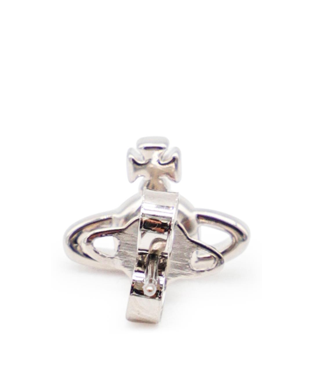 VIVIENNE WESTWOOD Серебряные металлические серьги, фото 2