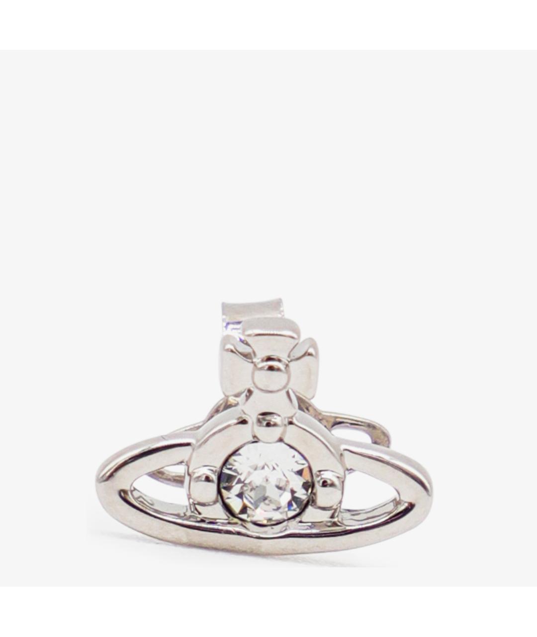 VIVIENNE WESTWOOD Серебряные металлические серьги, фото 4