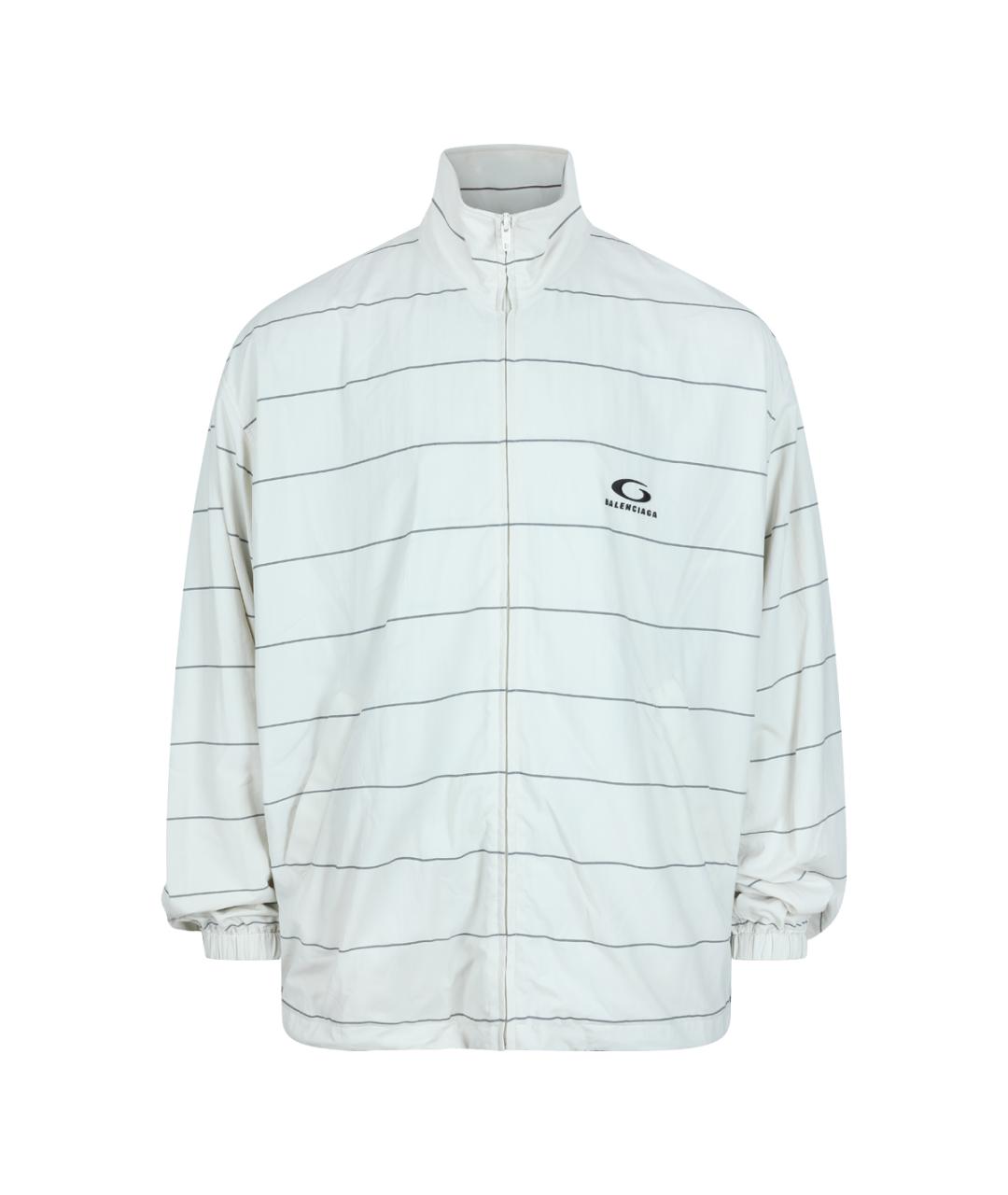 BALENCIAGA Белая синтетическая куртка, фото 1