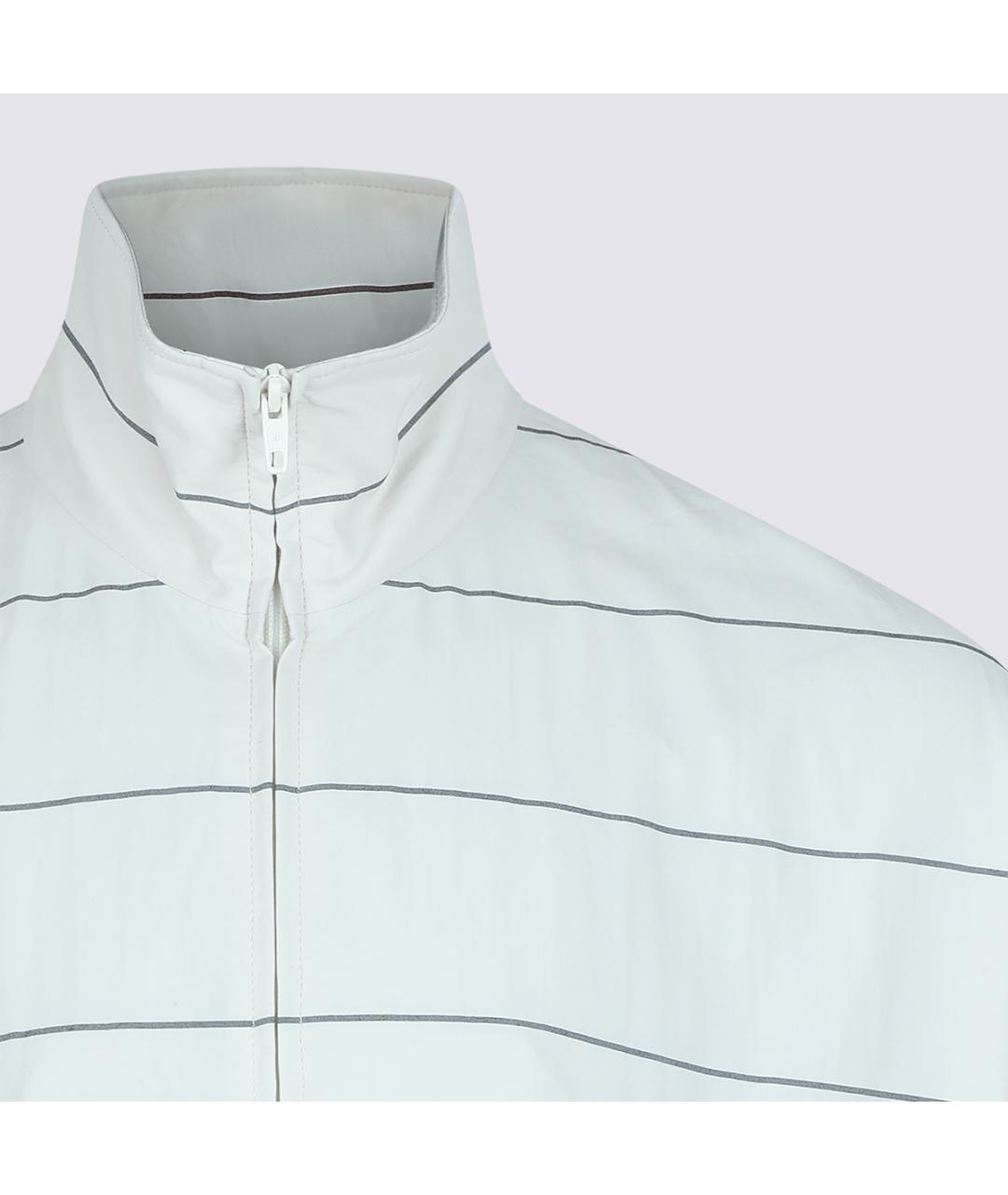 BALENCIAGA Белая синтетическая куртка, фото 4