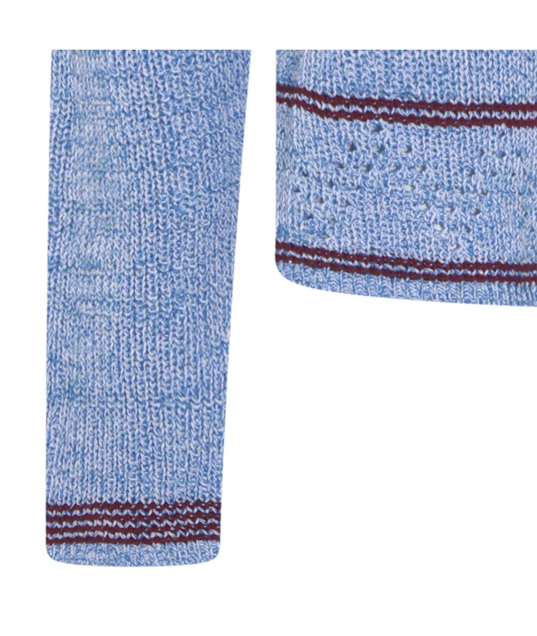 MARNI Голубой хлопковый джемпер / свитер, фото 4