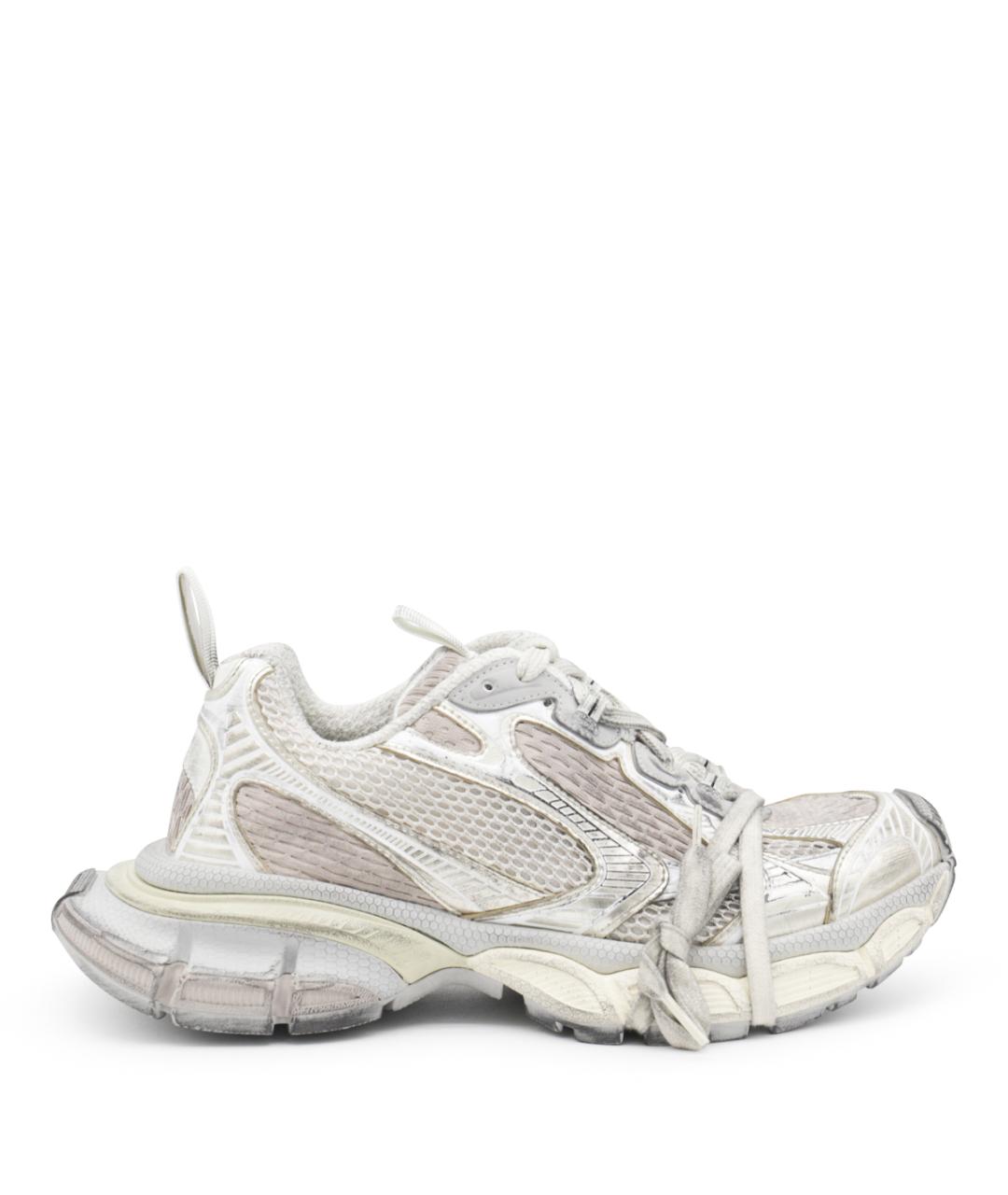 BALENCIAGA Белые синтетические кроссовки, фото 1