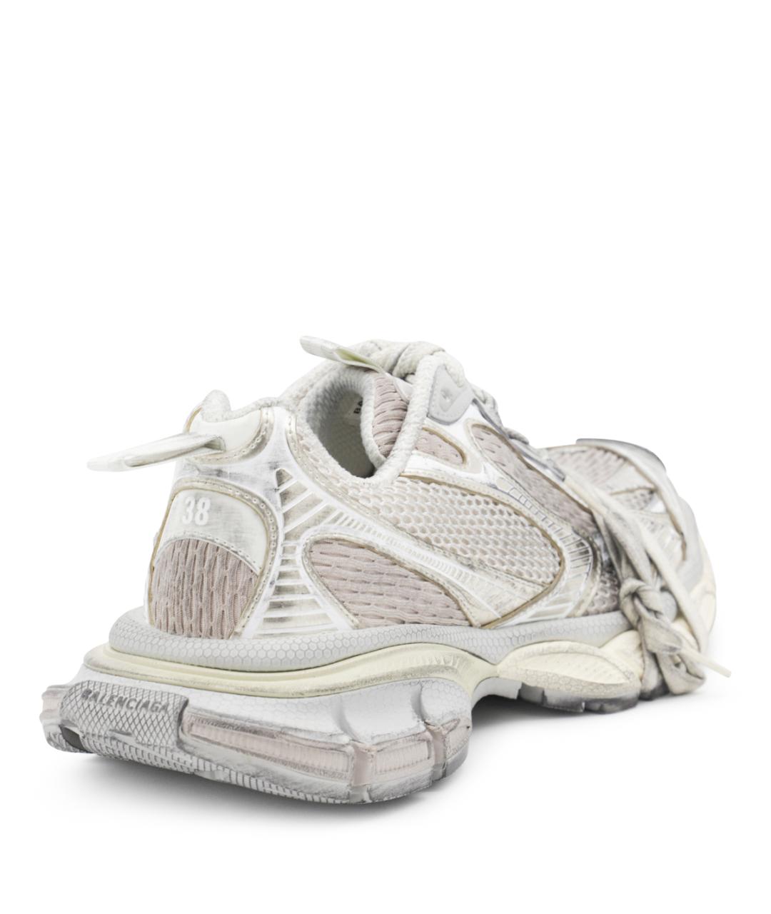 BALENCIAGA Белые синтетические кроссовки, фото 3