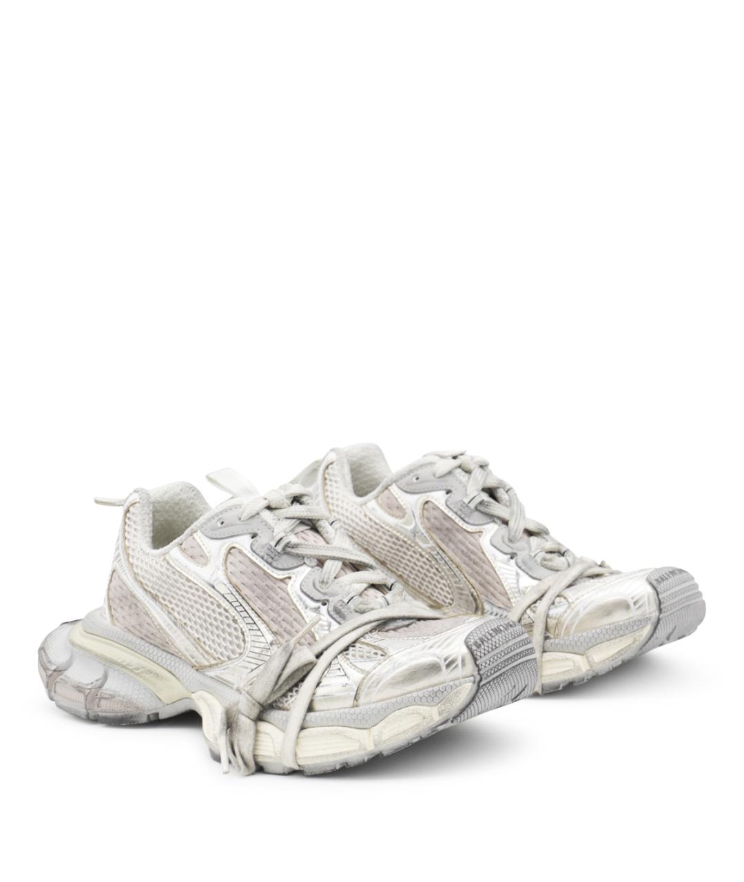 BALENCIAGA Белые синтетические кроссовки, фото 2