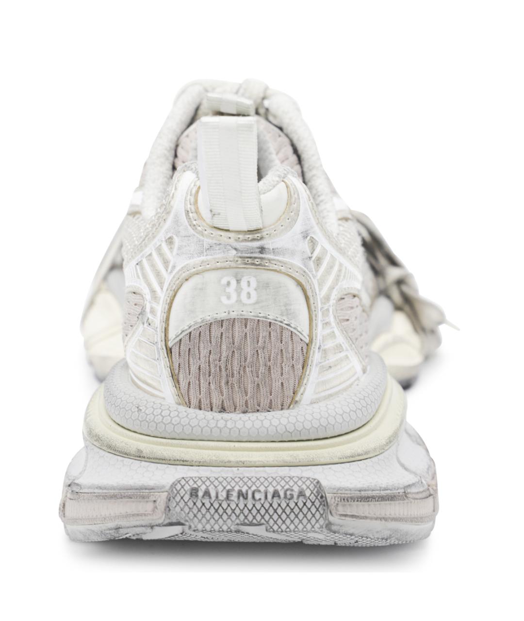 BALENCIAGA Белые синтетические кроссовки, фото 4
