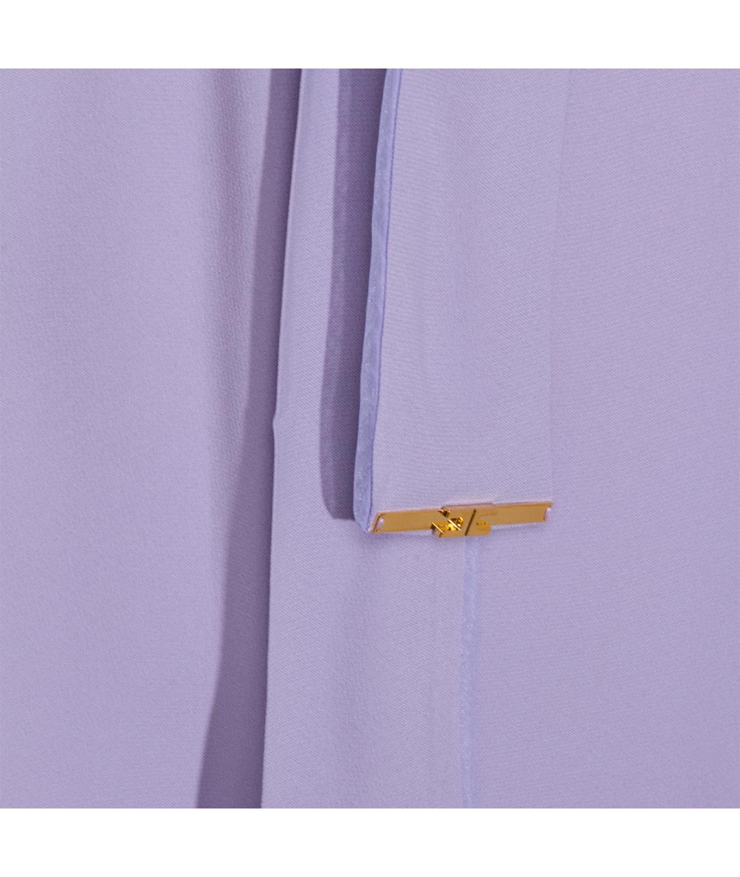 ELISABETTA FRANCHI Фиолетовая вискозная рубашка, фото 3