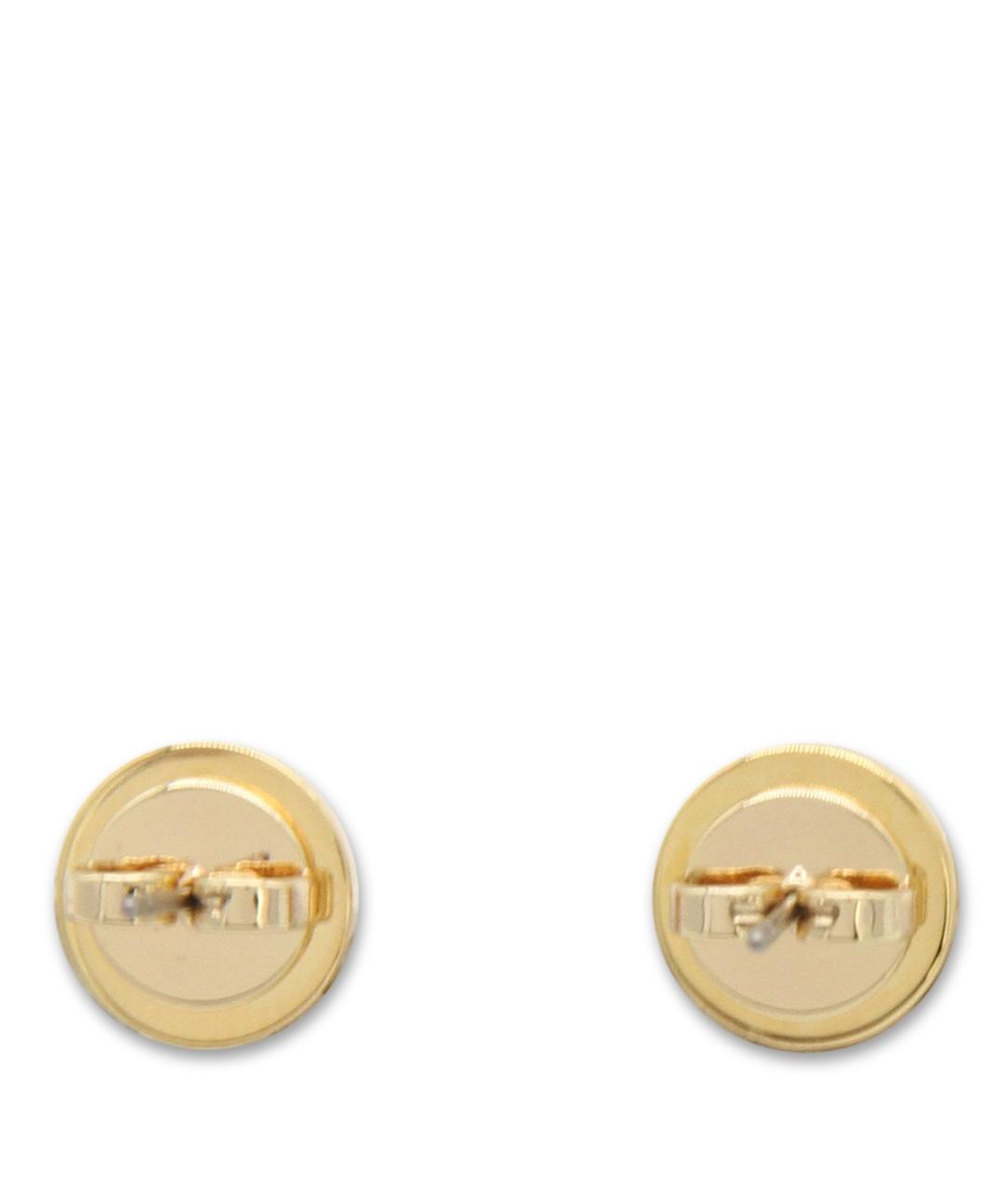 TORY BURCH Золотые металлические серьги, фото 2