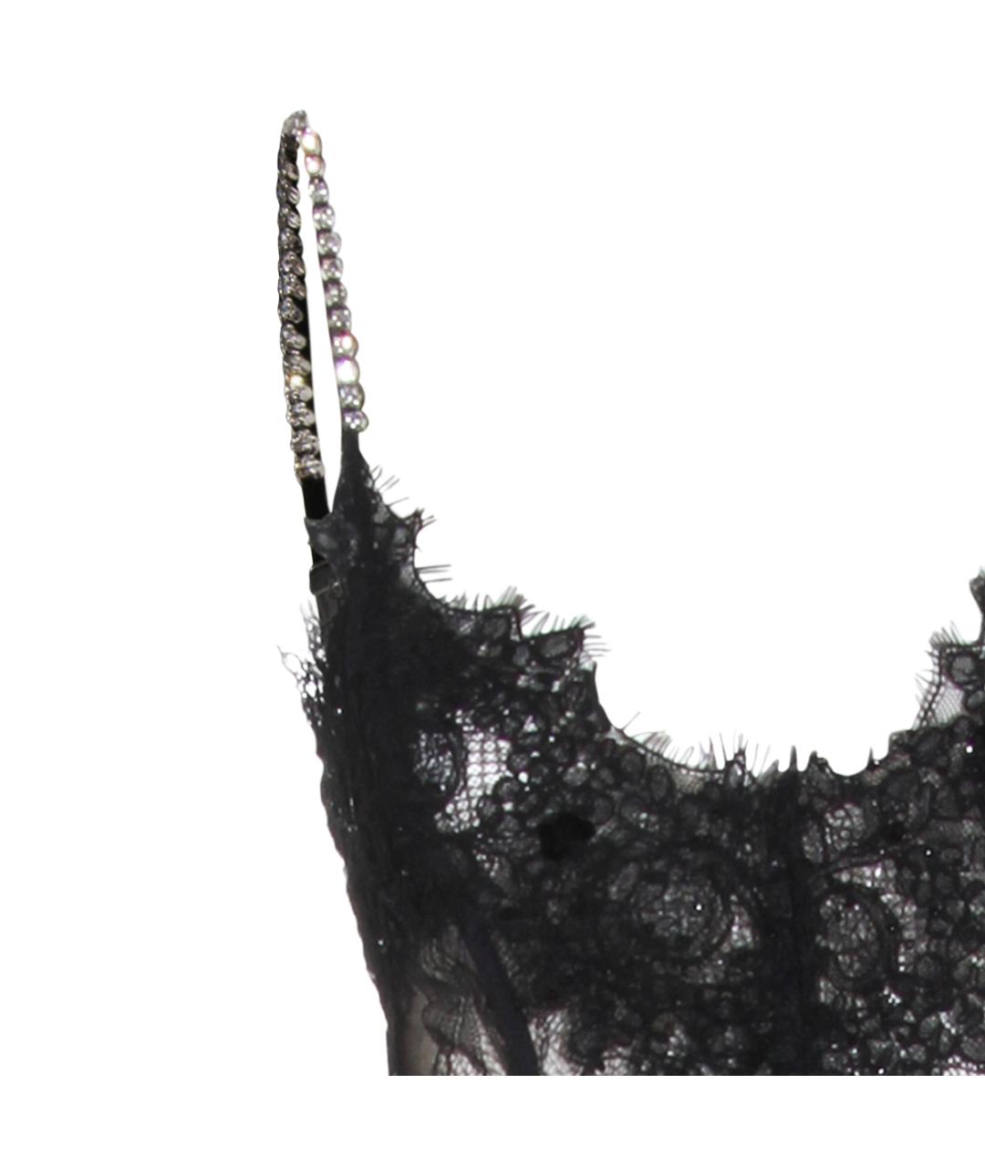 NISSA Черное полиэстеровое вечернее платье, фото 3