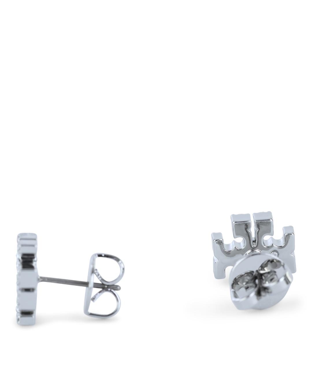 TORY BURCH Серебряные металлические серьги, фото 2