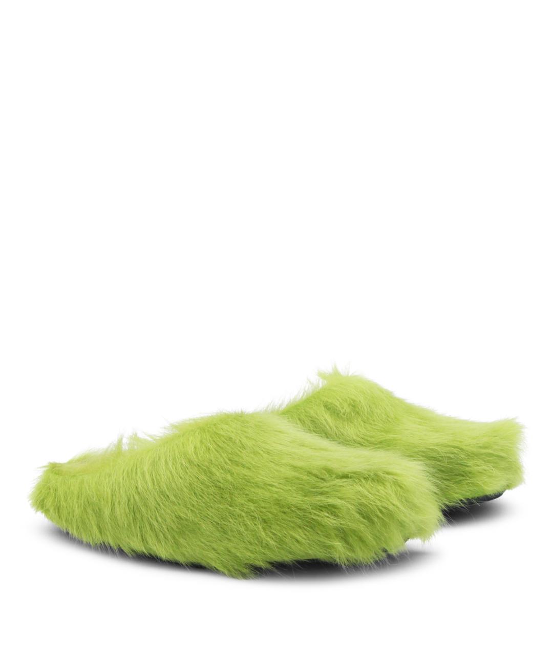 MARNI Салатовые сандалии, фото 2