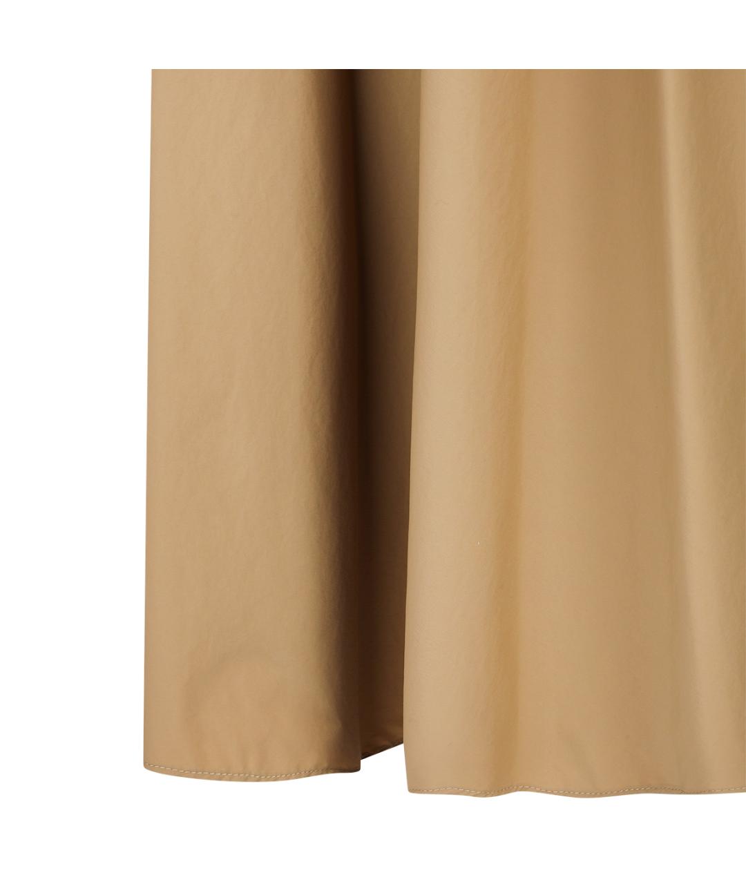 HERNO Коричневая полиамидовая юбка миди, фото 8