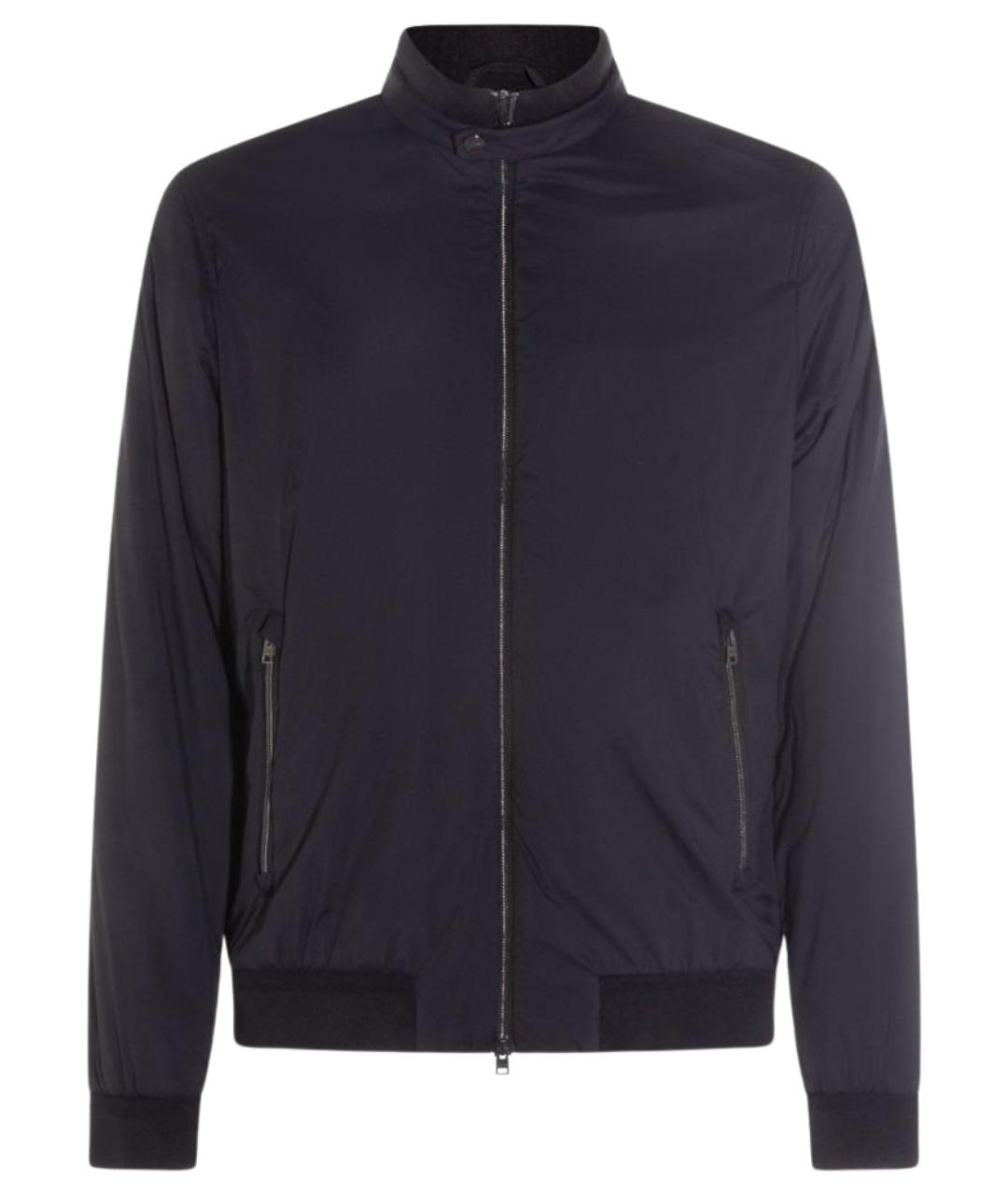 HERNO Черная полиамидовая куртка, фото 1