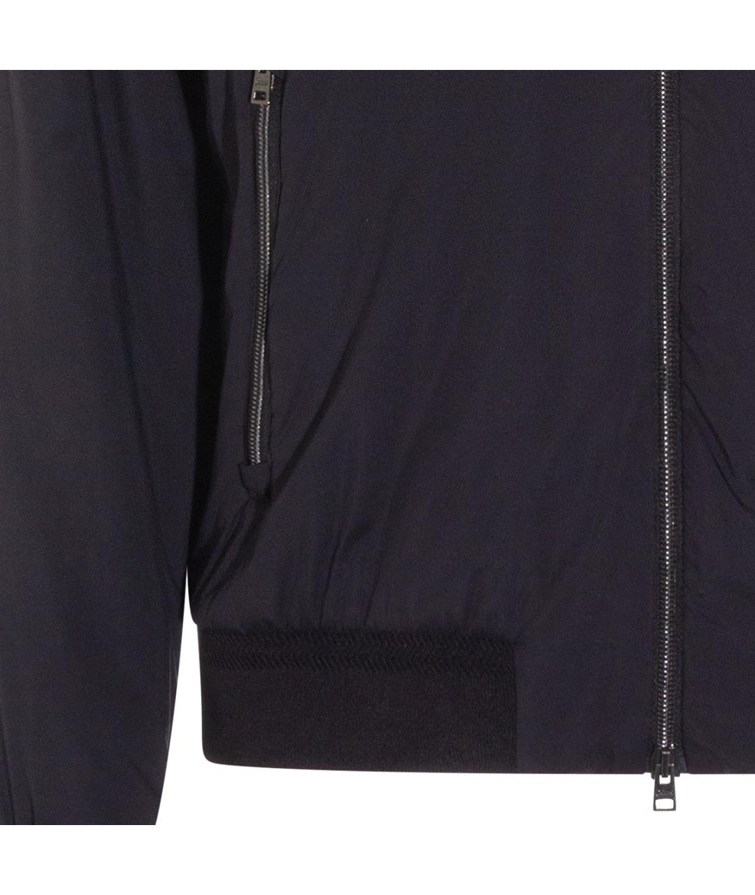 HERNO Черная полиамидовая куртка, фото 5