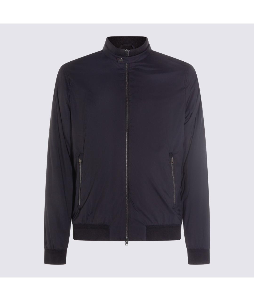 HERNO Черная полиамидовая куртка, фото 2