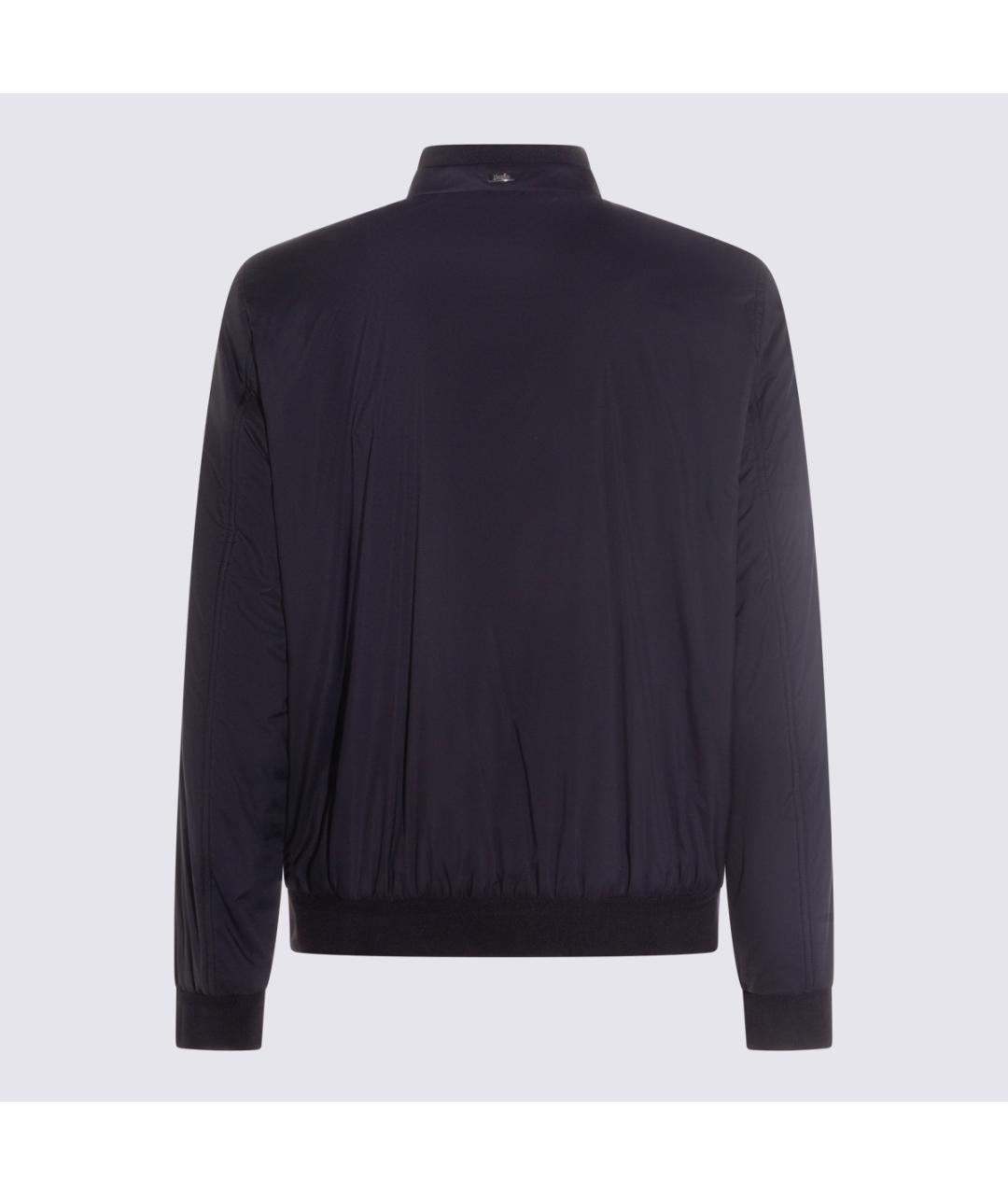 HERNO Черная полиамидовая куртка, фото 4