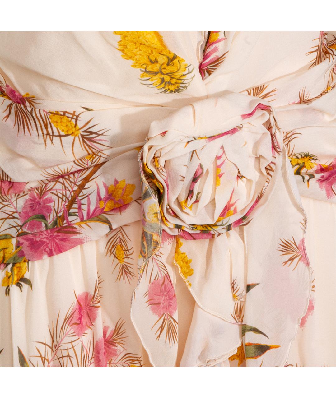 BLUMARINE Мульти вискозное коктейльное платье, фото 3