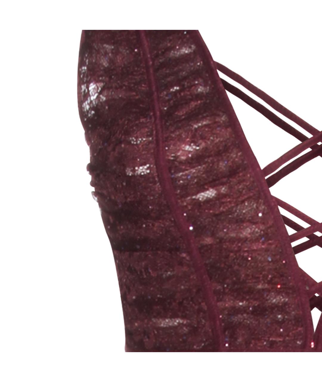 NISSA Бордовое полиэстеровое вечернее платье, фото 4