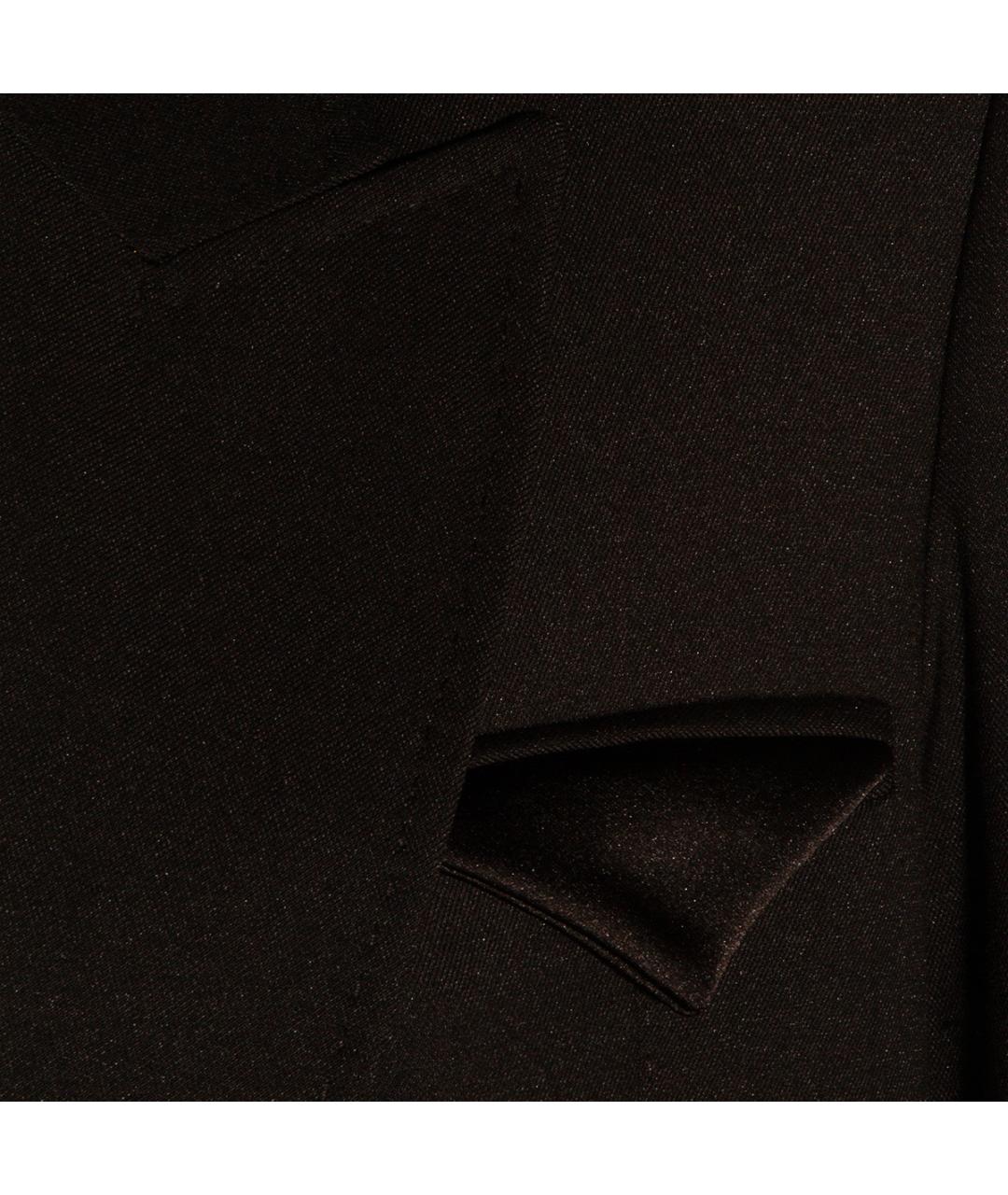 NISSA Черный льняной жакет/пиджак, фото 3