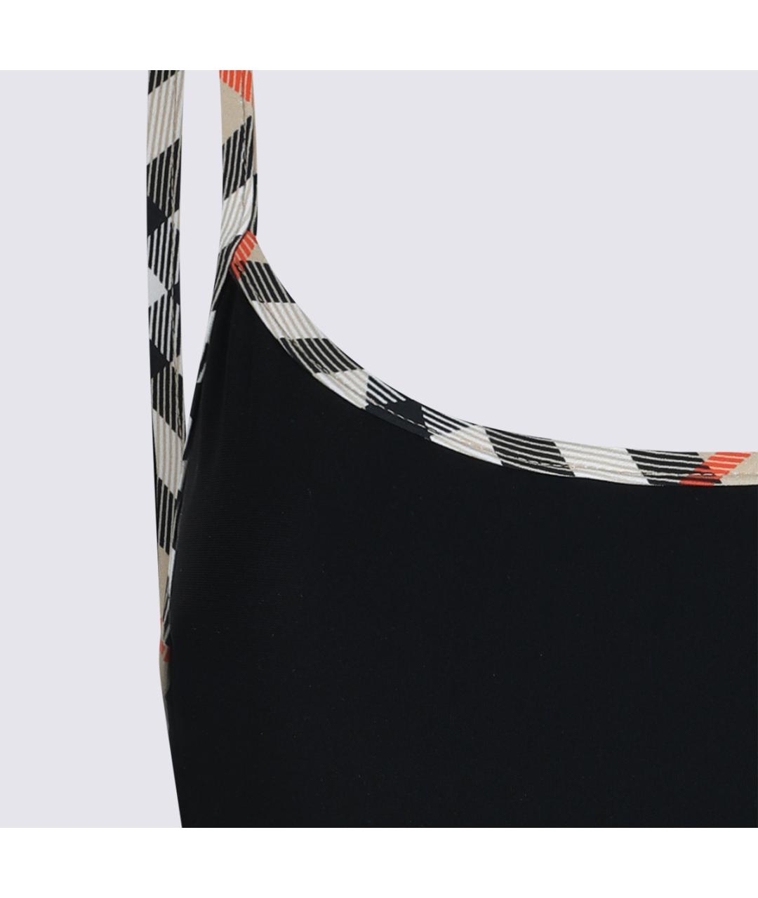 BURBERRY Черный синтетический купальник, фото 4
