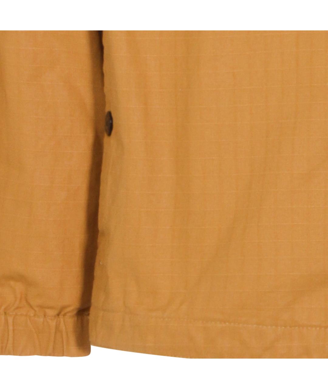 STONE ISLAND Горчичная хлопковая куртка, фото 3
