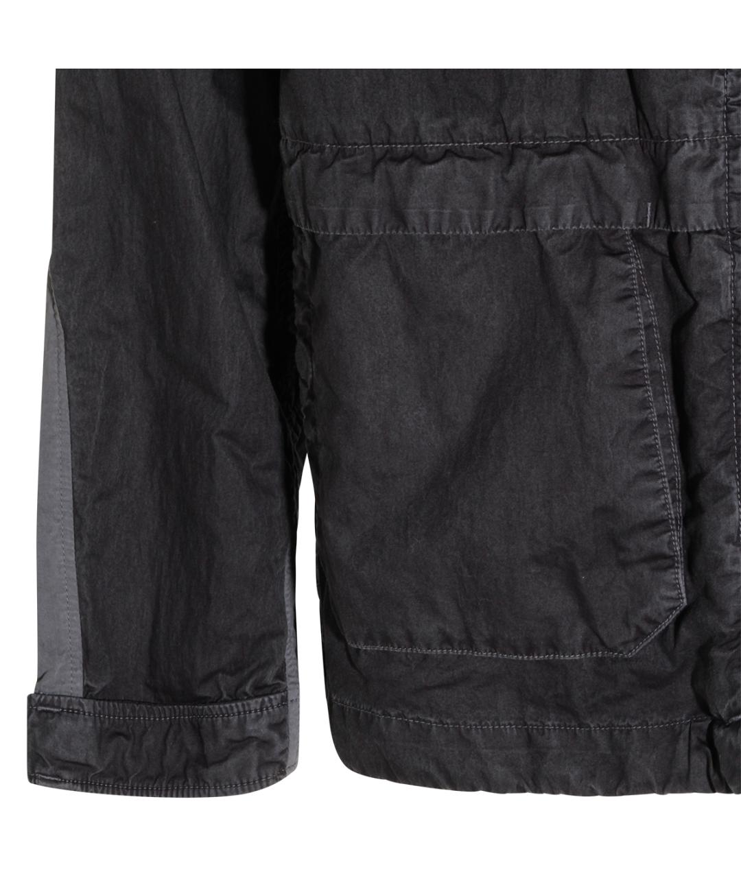 CP COMPANY Черная хлопковая куртка, фото 4