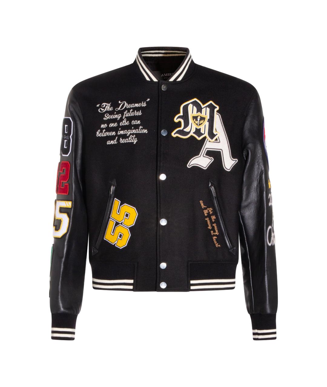 AMIRI Черная шерстяная куртка, фото 1