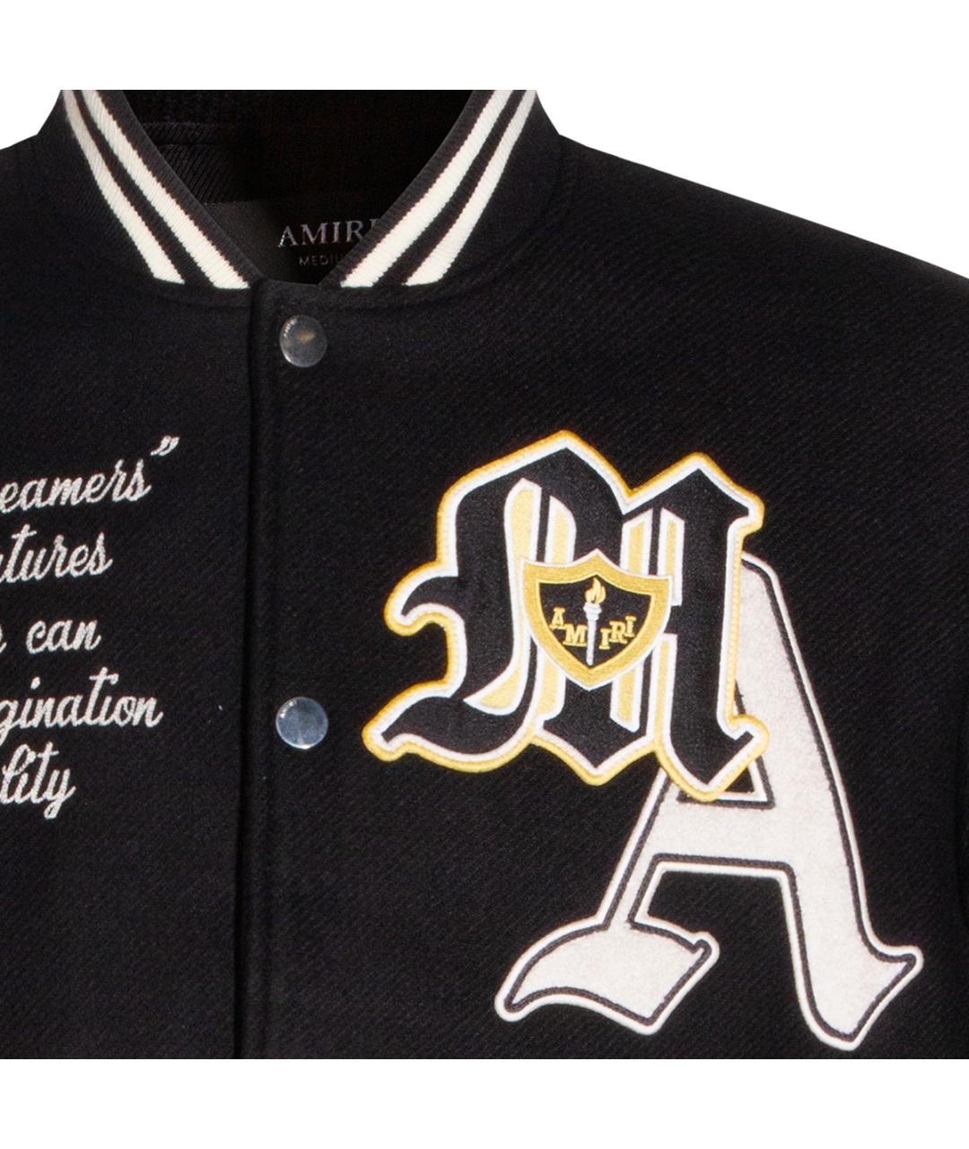 AMIRI Черная шерстяная куртка, фото 3