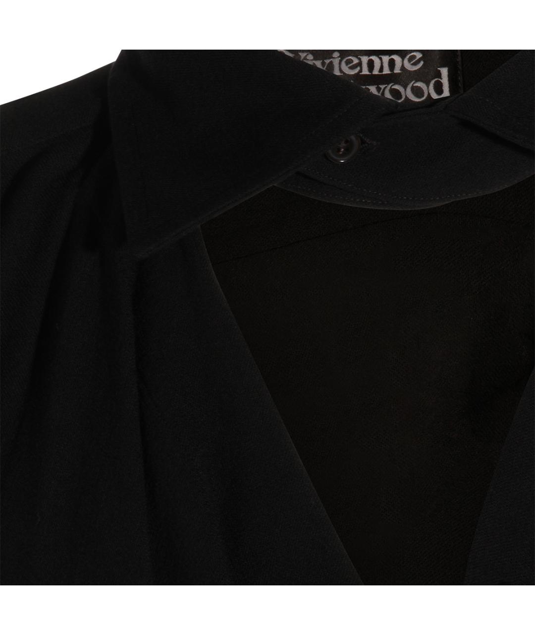 VIVIENNE WESTWOOD Черная кэжуал рубашка, фото 3