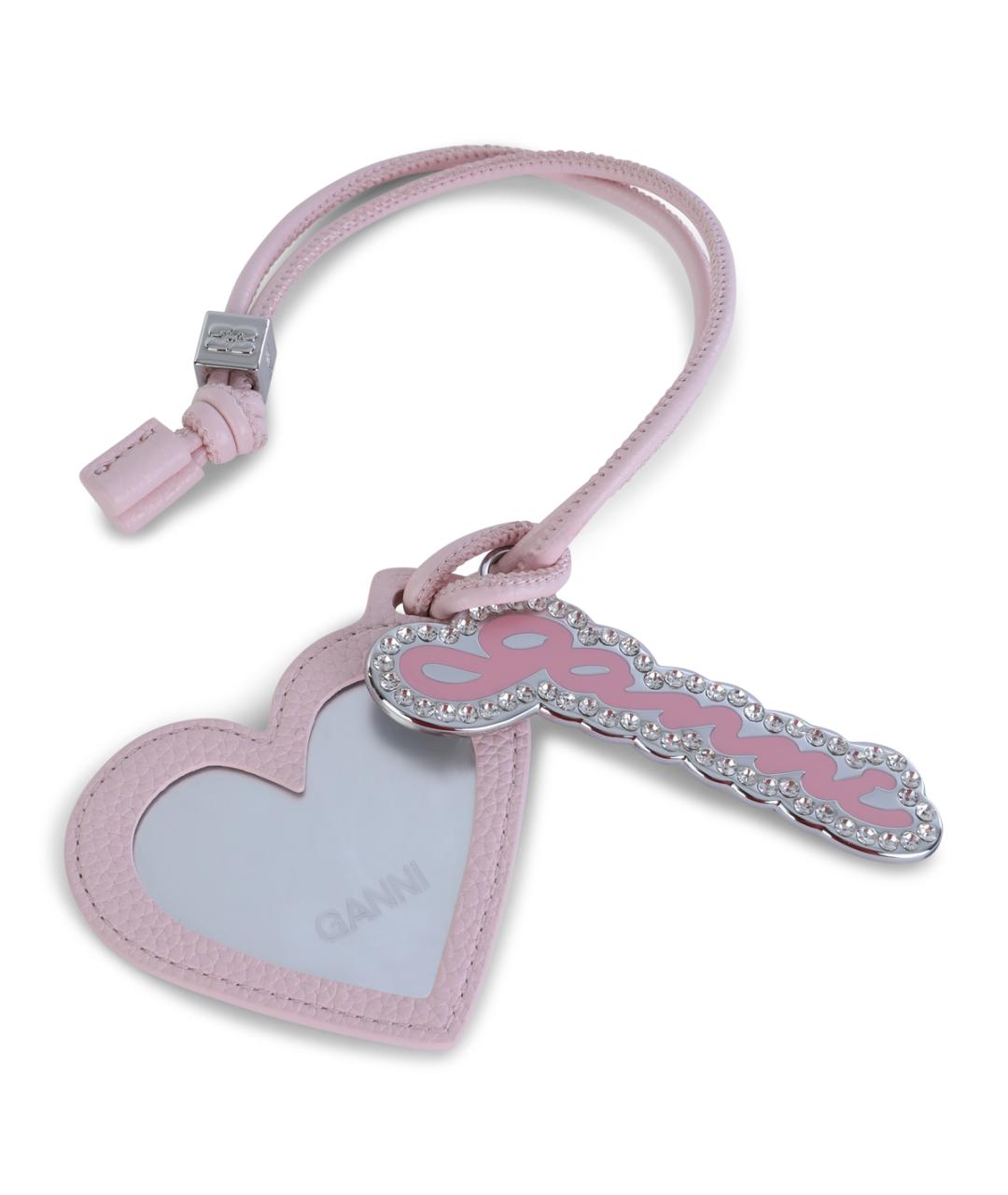 GANNI Розовый брелок, фото 1