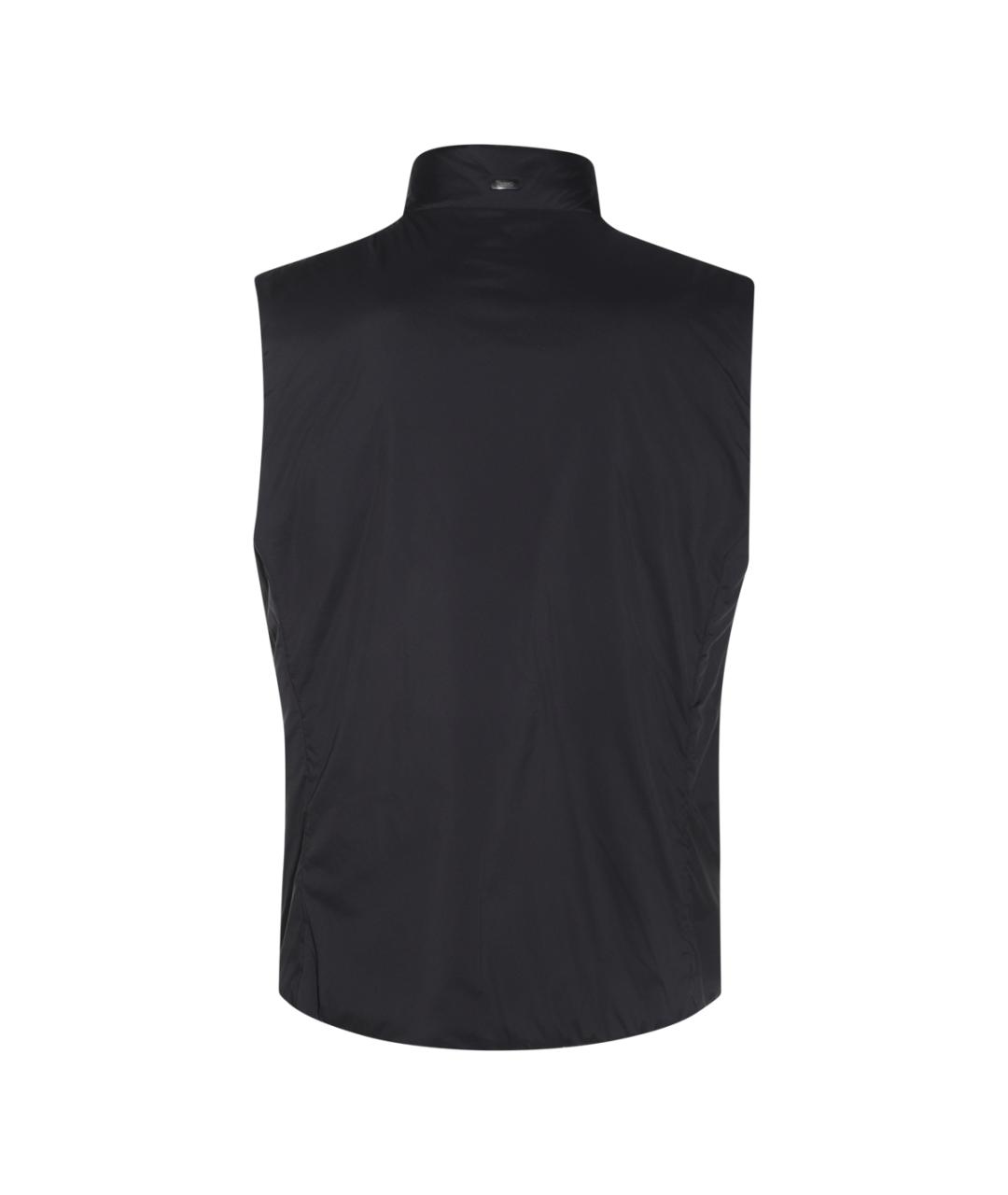 HERNO Темно-синий полиамидовый жилет, фото 2