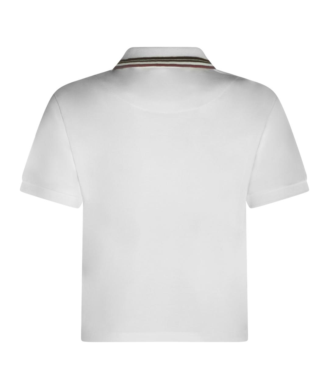 VIVIENNE WESTWOOD Белая хлопковая футболка, фото 2