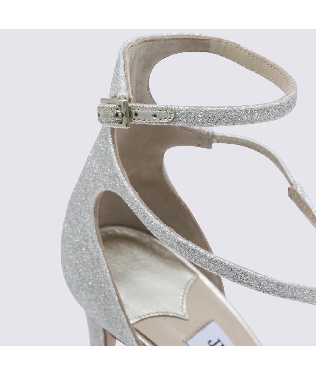 JIMMY CHOO Мульти кожаные босоножки, фото 5