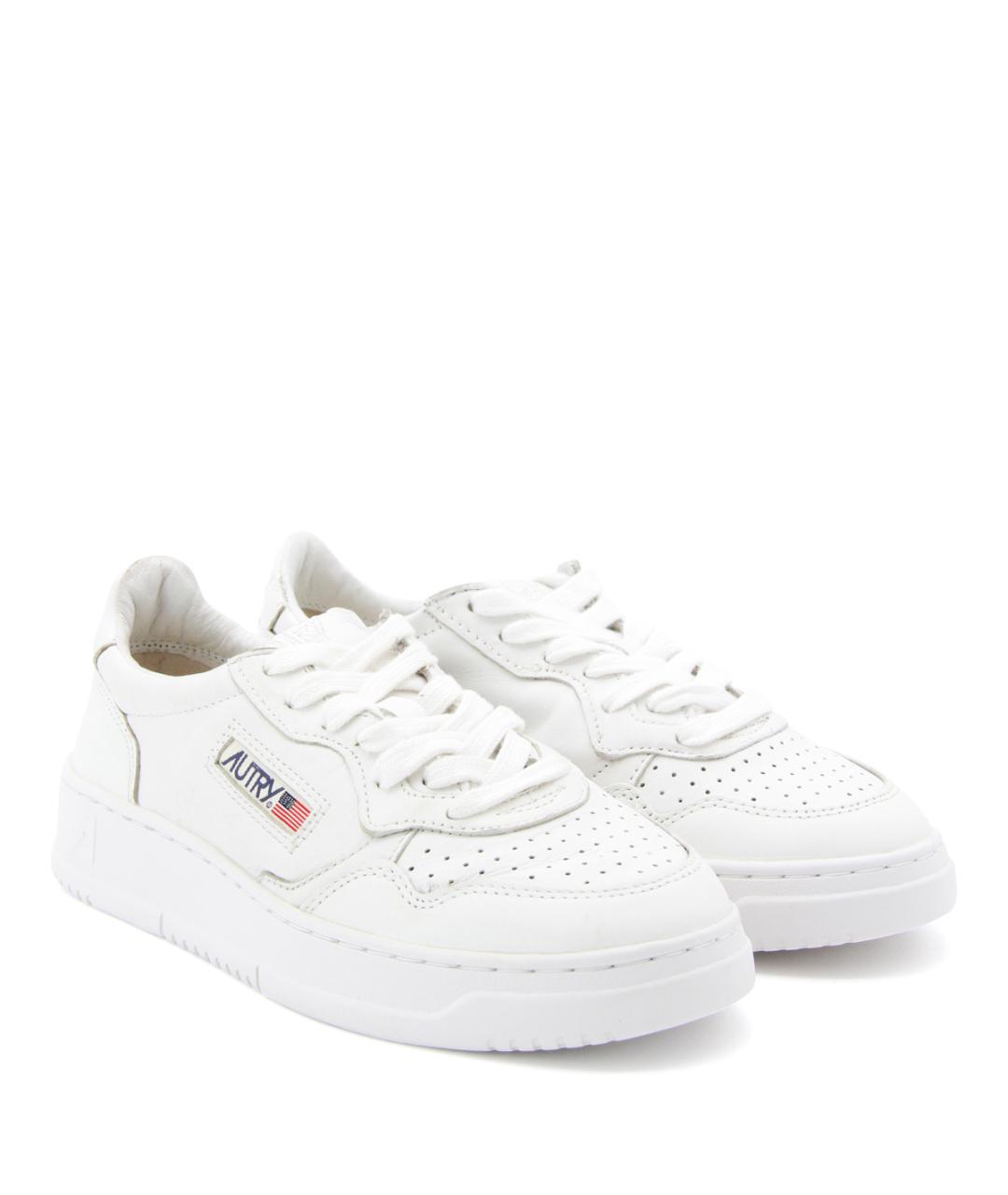 AUTRY Белые кожаные кеды, фото 2